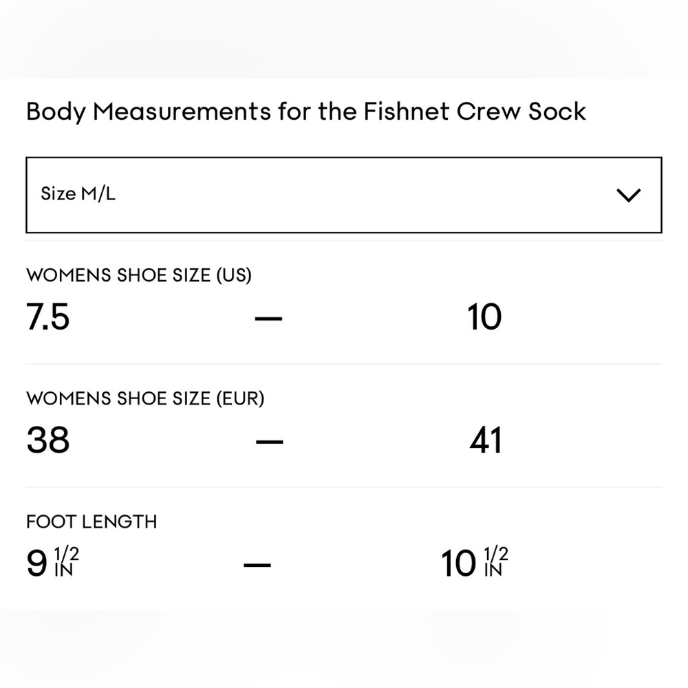 Aritzia Fishnet Crew Sock | Bright White - Picture 5 of 5